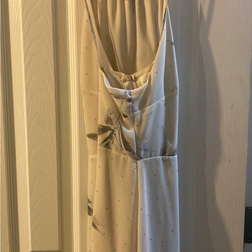 Short White Floral Dress Size S